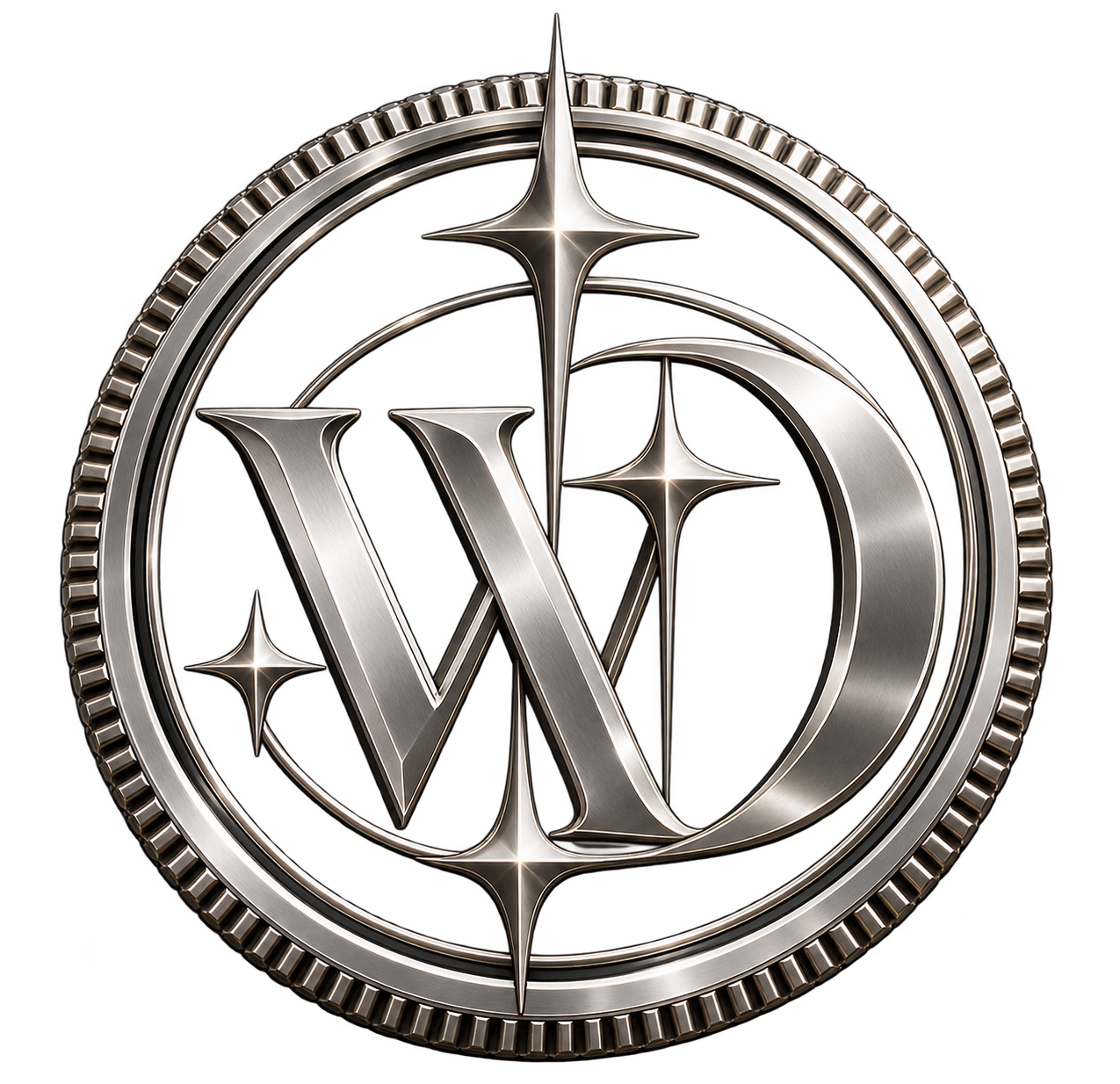 WizDime silver coin emblem